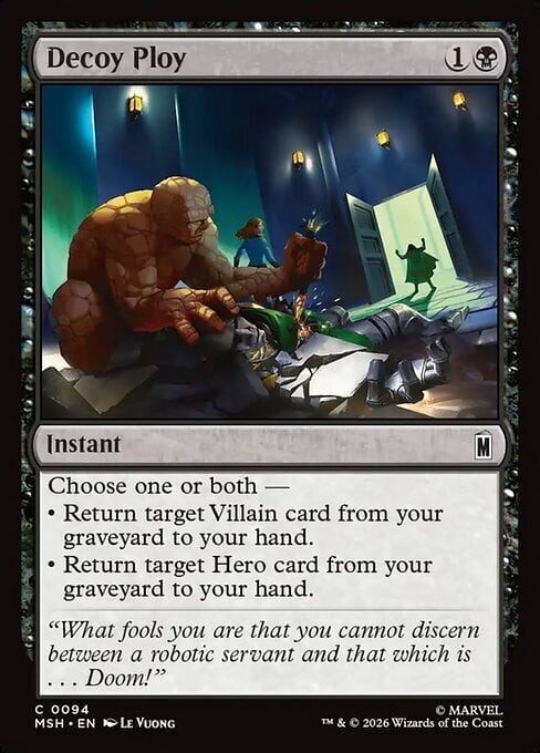 Decoy Ploy Card Front