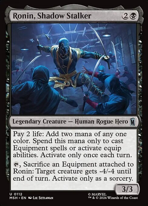 Ronin, Shadow Stalker Card Front