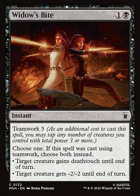 Widow's Bite Frente