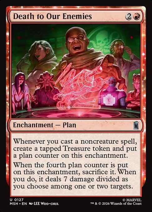 Death to Our Enemies Card Front
