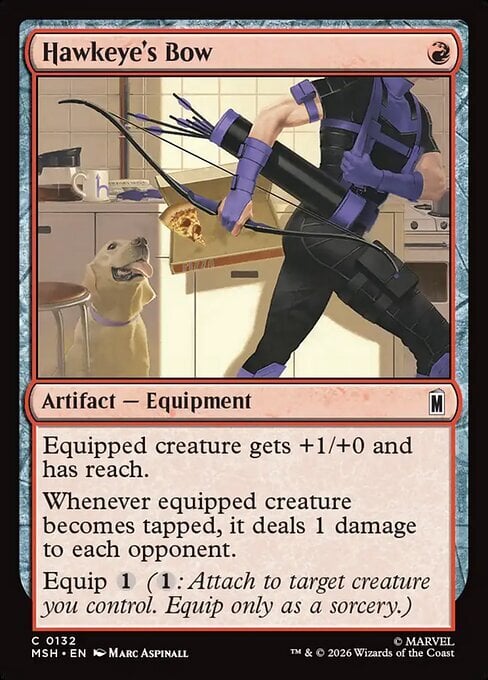 Hawkeye's Bow Frente