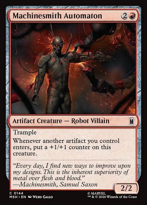Machinesmith Automaton Card Front