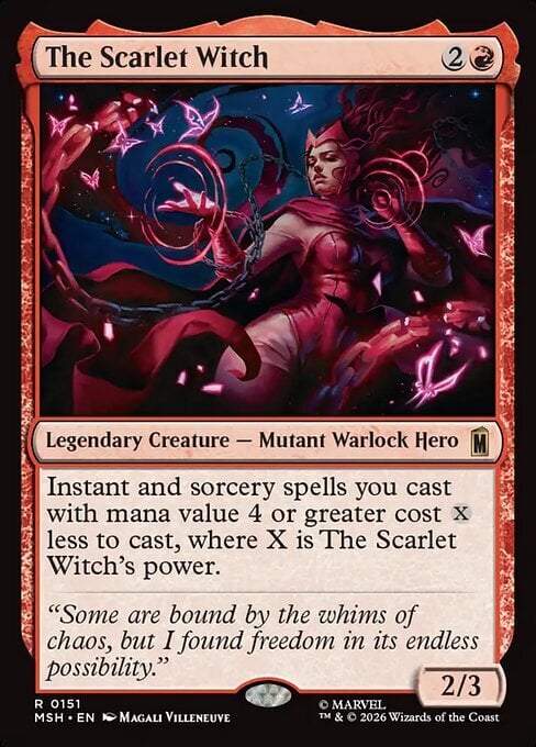 The Scarlet Witch Frente