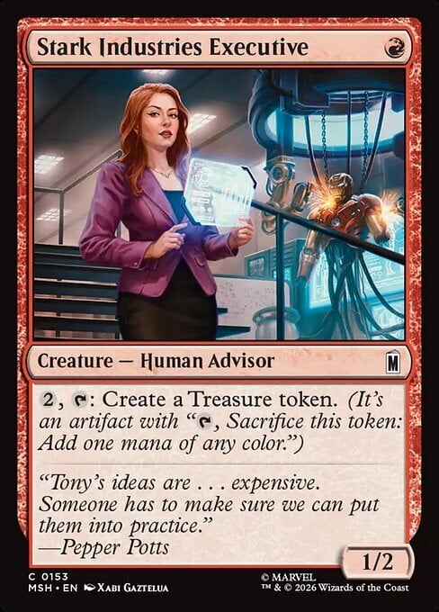 Stark Industries Executive Card Front