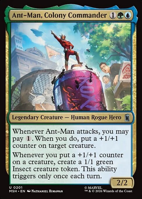Ant-Man, Colony Commander Card Front