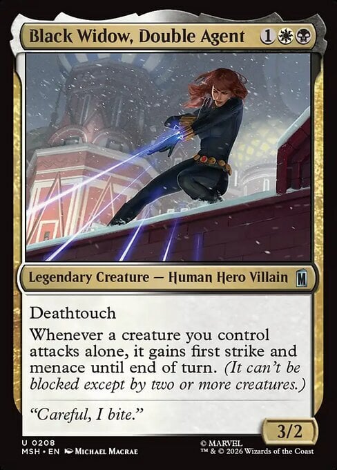 Black Widow, Double Agent Frente