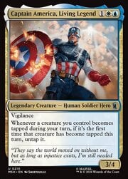 Captain America, Living Legend 210