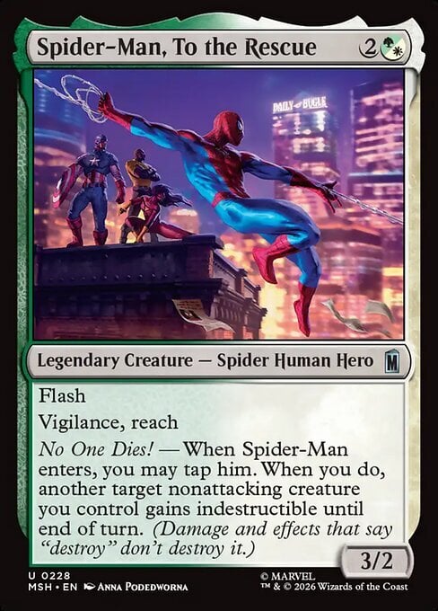 Spider-Man, To the Rescue Frente