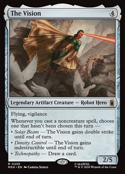 The Vision Card Front