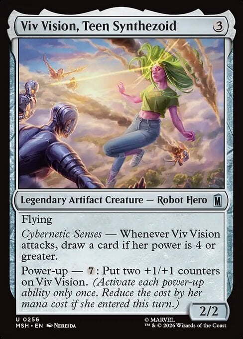 Viv Vision, Teen Synthezoid Frente