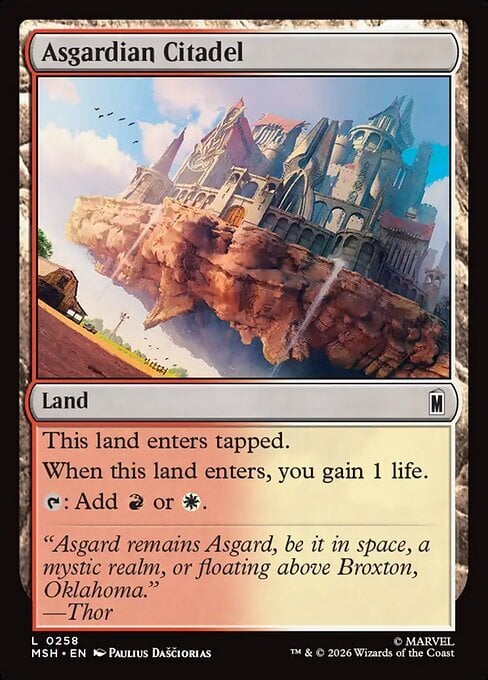Asgardian Citadel Frente