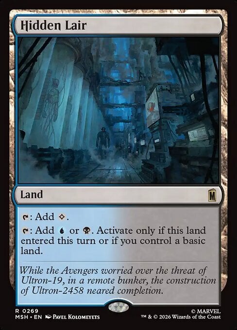 Hidden Lair Card Front