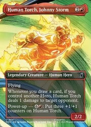 Human Torch, Johnny Storm · Borderless 321