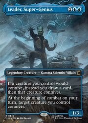 Leader, Super-Genius · Borderless 330