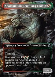 Abomination, Terrifying Titan · Borderless 333
