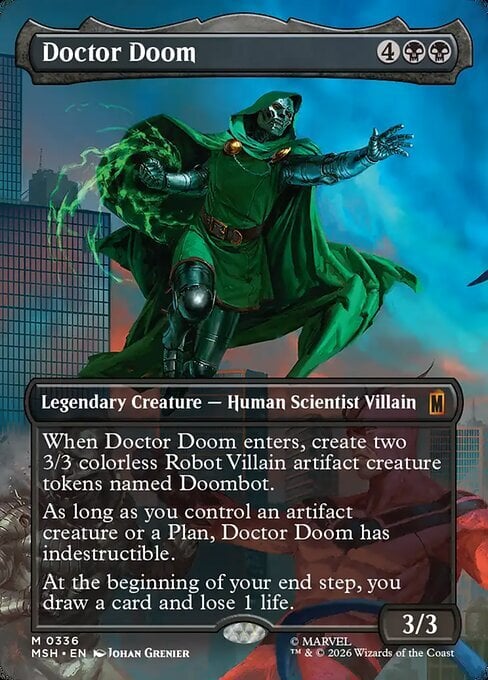 Doctor Doom Card Front