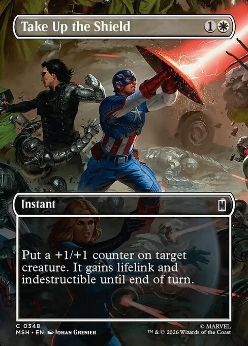Take Up the Shield Card Front