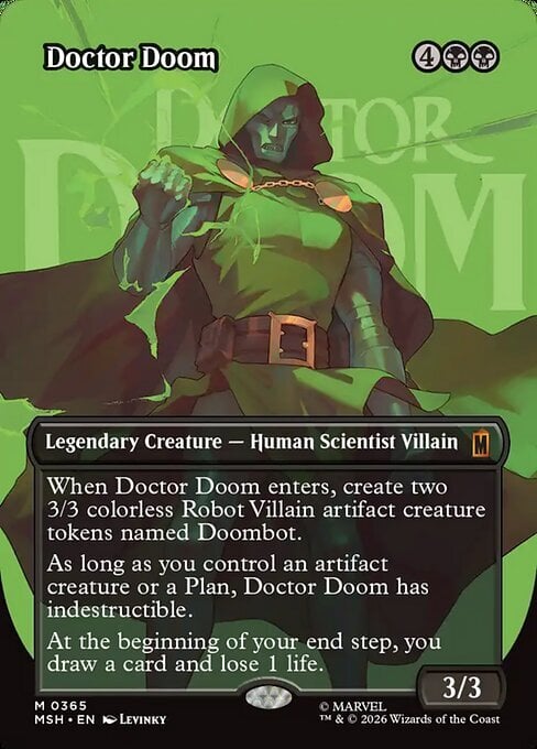 Doctor Doom Frente