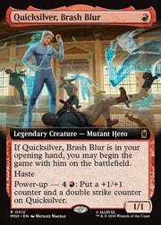 Quicksilver, Brash Blur · Extended Art 412