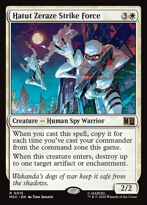 Hatut Zeraze Strike Force Card Front