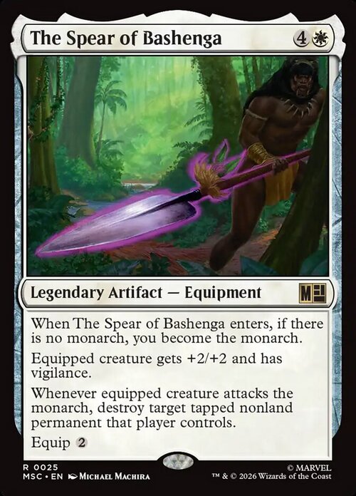 The Spear of Bashenga Card Front