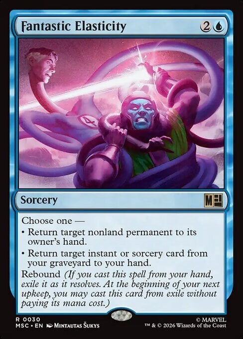 Fantastic Elasticity Card Front