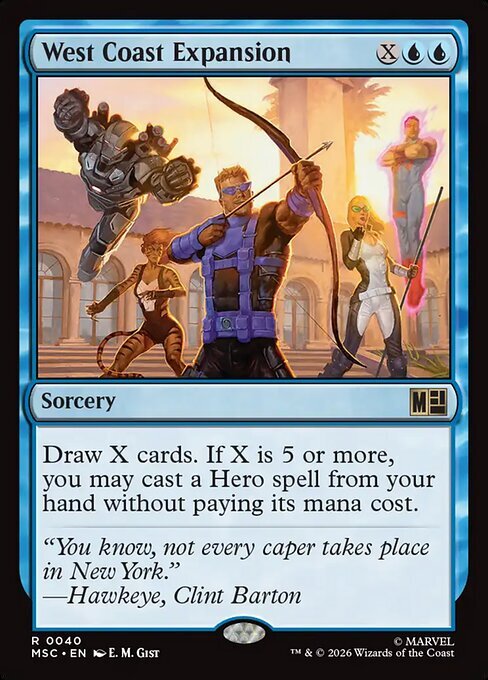 West Coast Expansion Card Front