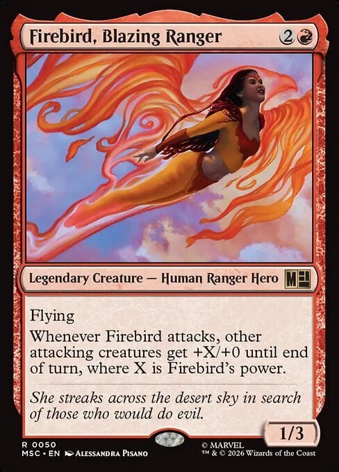 Firebird, Blazing Ranger Card Front