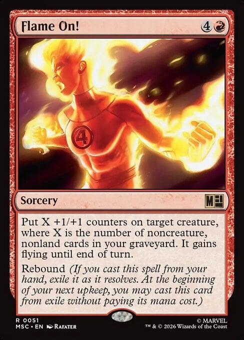 Flame On! Frente