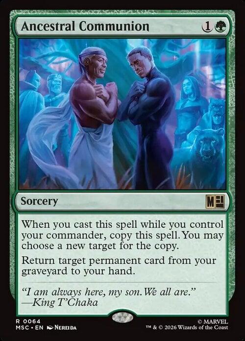 Ancestral Communion Card Front