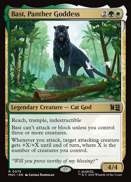 Bast, Panther Goddess Frente
