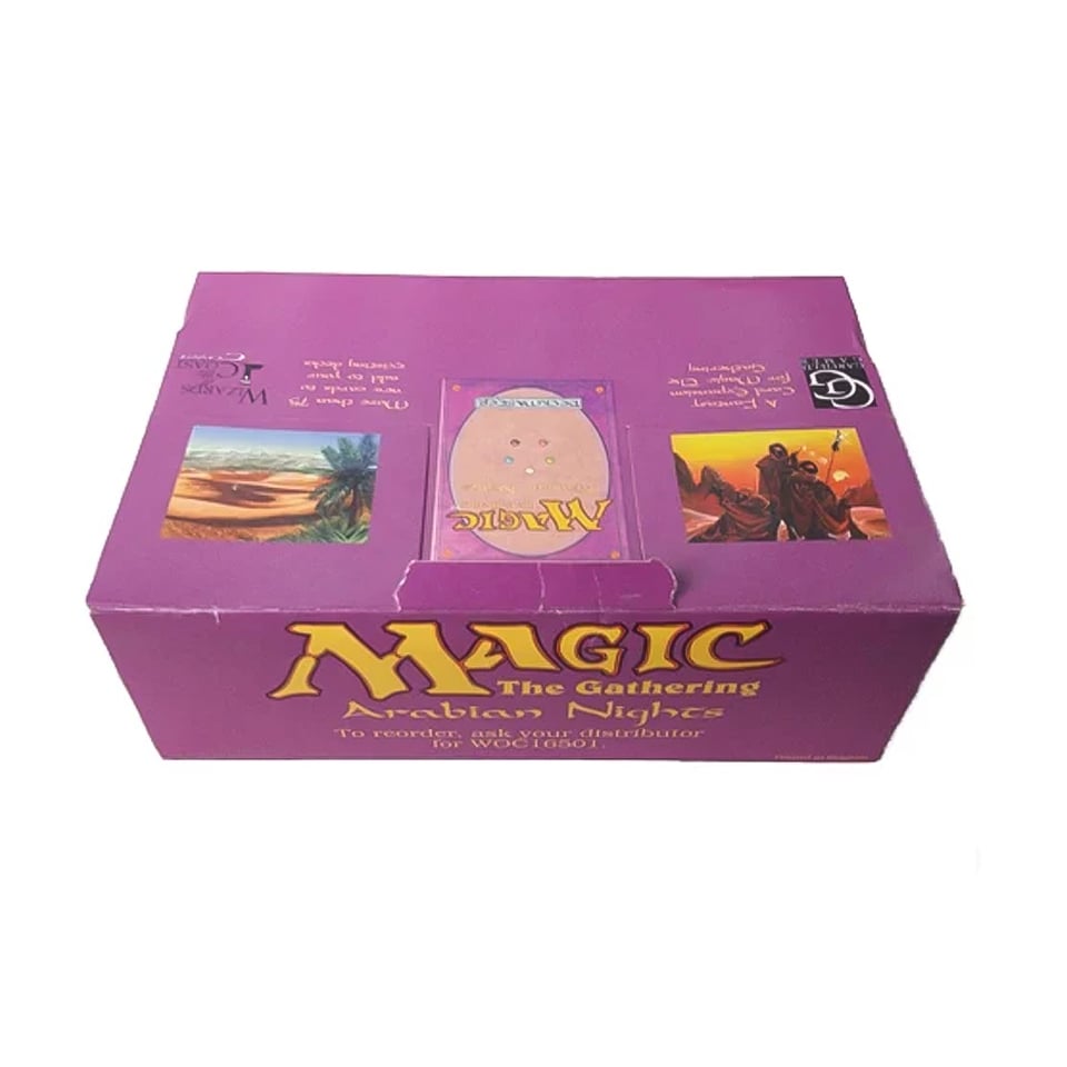 Arabian Nights Empty Booster Box