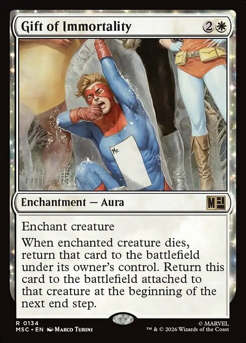 Dono dell'Immortalità Card Front