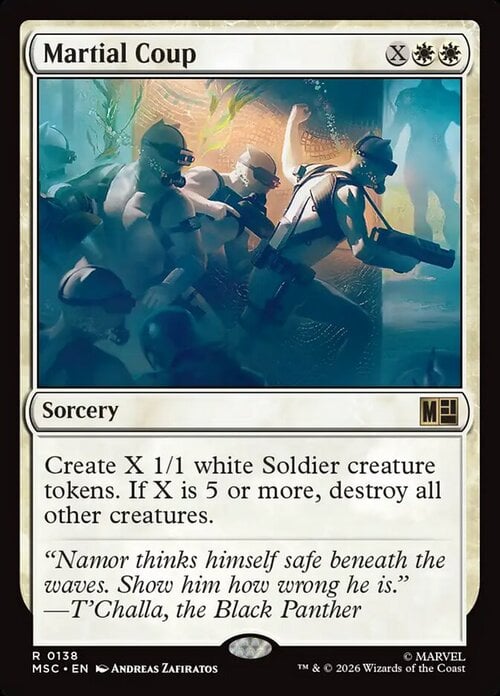 Martial Coup Card Front
