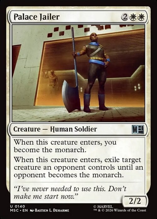 Carceriere del Palazzo Card Front
