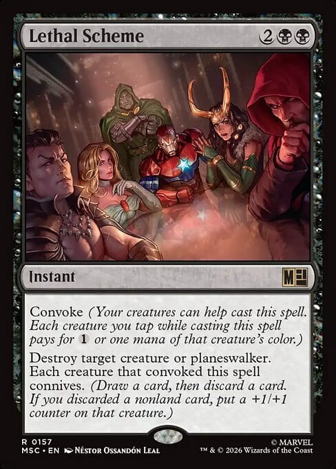 Lethal Scheme Card Front