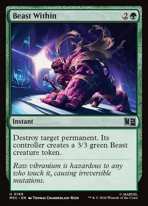 Bestia Interiore Card Front