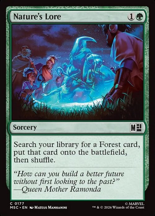 Nature's Lore Card Front