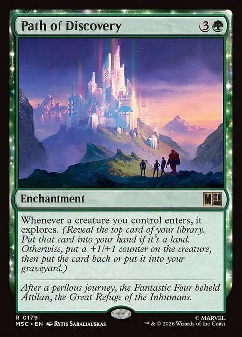 Sentiero della Scoperta Card Front