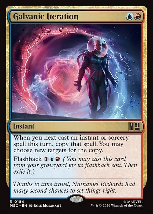 Iterazione Galvanica Card Front