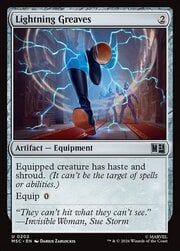 Lightning Greaves 202