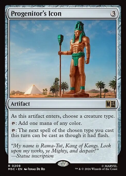 Progenitor´s Icon Card Front