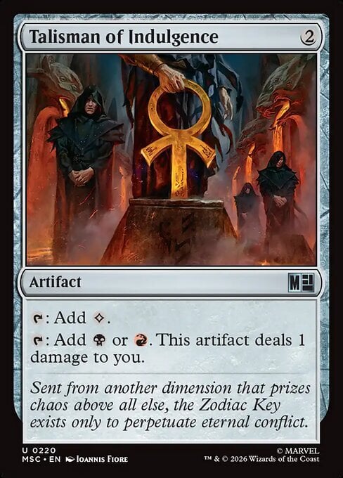 Talismano dell'Indulgenza Card Front