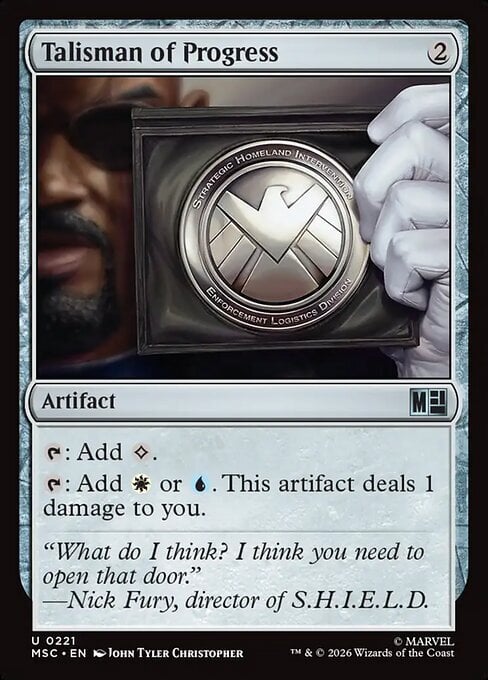 Talismano del Progresso Card Front