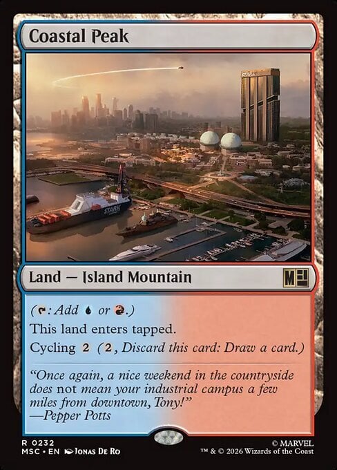 Coastal Peak Card Front