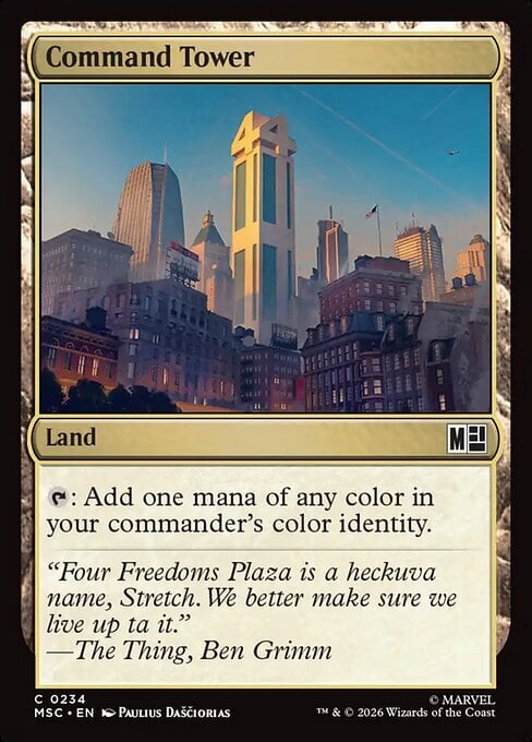 Torre di Comando Card Front