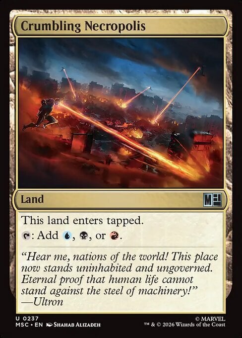 Necropoli in Sfacelo Card Front