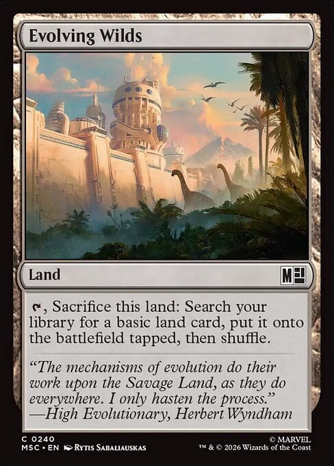Terre Selvagge in Evoluzione Card Front
