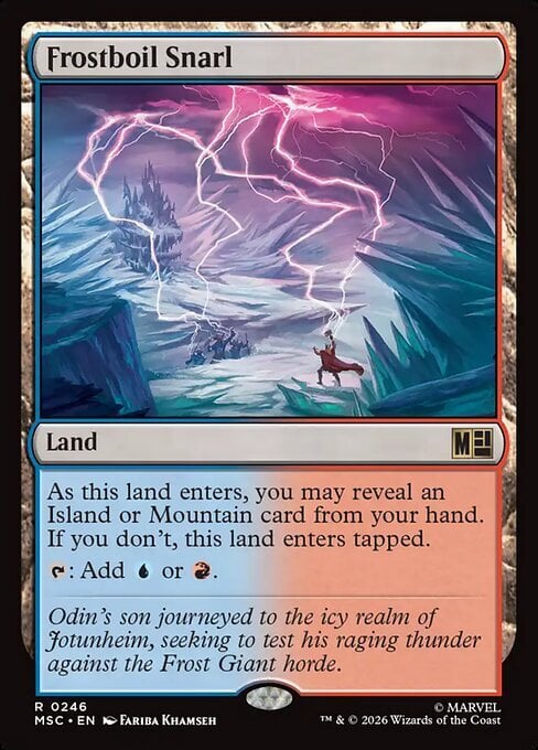 Intreccio Glaciardente Card Front