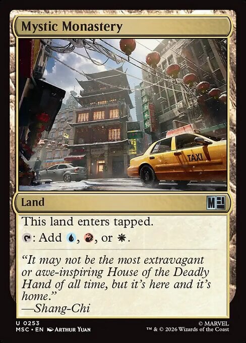 Monastero Mistico Card Front